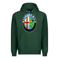 Sports Green alfa racing big merch Premium Hoodie - artisFamous