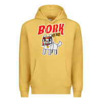 Antique Gold bork  gang Premium Hoodie - artisFamous