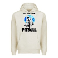 Oatmeal Heather merch mr worldwide pit bull Premium Hoodie - artisFamous