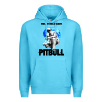 Ocean Blue merch mr worldwide pit bull Premium Hoodie - artisFamous