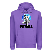 Purple merch mr worldwide pit bull Premium Hoodie - artisFamous