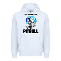 White merch mr worldwide pit bull Premium Hoodie - artisFamous
