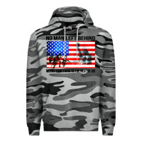 Slate Camo no man left behind means something to the rest of us Premium Hoodie - artisFamous