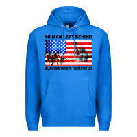 True Royal no man left behind means something to the rest of us Premium Hoodie - artisFamous