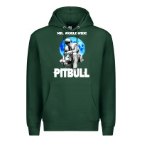Sports Green merch mr worldwide pit bull Premium Hoodie - artisFamous