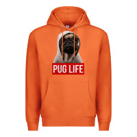 Carrot pug life Premium Hoodie - artisFamous