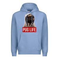 Pug Life Premium Hoodie | Teevron