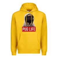 Lemon pug life Premium Hoodie - artisFamous