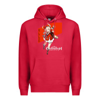 Cardinal Genshin Impact Klee Premium Hoodie - artisFamous