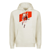Oatmeal Heather Genshin Impact Klee Premium Hoodie - artisFamous