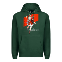 Sports Green Genshin Impact Klee Premium Hoodie - artisFamous