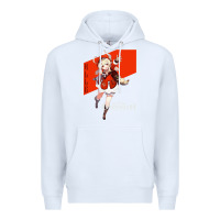White Genshin Impact Klee Premium Hoodie - artisFamous