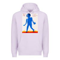 Lilac walk davids on fire Premium Hoodie - artisFamous
