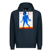 Navy walk davids on fire Premium Hoodie - artisFamous