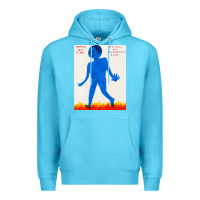 Ocean Blue walk davids on fire Premium Hoodie - artisFamous