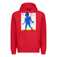 Red walk davids on fire Premium Hoodie - artisFamous