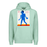 Seafoam walk davids on fire Premium Hoodie - artisFamous