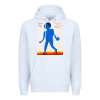 White walk davids on fire Premium Hoodie - artisFamous
