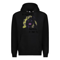 Black It's My Party And I'll Cry If I Want To happy christmas Premium Hoodie - artisFamous