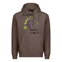 Coffee It's My Party And I'll Cry If I Want To happy christmas Premium Hoodie - artisFamous