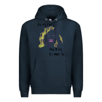 Navy It's My Party And I'll Cry If I Want To happy christmas Premium Hoodie - artisFamous