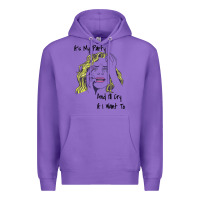 Purple It's My Party And I'll Cry If I Want To happy christmas Premium Hoodie - artisFamous