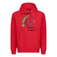 Red It's My Party And I'll Cry If I Want To happy christmas Premium Hoodie - artisFamous