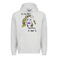 Dove Grey It's My Party And I'll Cry If I Want To happy christmas Premium Hoodie - artisFamous