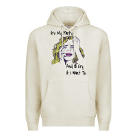 Oatmeal Heather It's My Party And I'll Cry If I Want To happy christmas Premium Hoodie - artisFamous