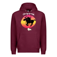 Burgundy neil crazy horse Premium Hoodie - artisFamous