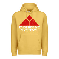Antique Gold cyber dyne systems Premium Hoodie - artisFamous