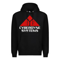 Black cyber dyne systems Premium Hoodie - artisFamous