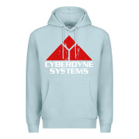 Blue Mist cyber dyne systems Premium Hoodie - artisFamous