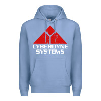 Colony Blue cyber dyne systems Premium Hoodie - artisFamous