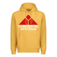 Mustard cyber dyne systems Premium Hoodie - artisFamous