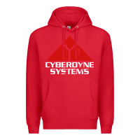 Red cyber dyne systems Premium Hoodie - artisFamous