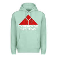 Seafoam cyber dyne systems Premium Hoodie - artisFamous