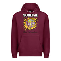 Burgundy sunflower sublime 40oz to freedom Premium Hoodie - artisFamous
