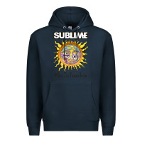 Navy sunflower sublime 40oz to freedom Premium Hoodie - artisFamous