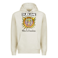 Oatmeal Heather sunflower sublime 40oz to freedom Premium Hoodie - artisFamous