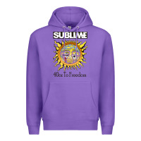 Purple sunflower sublime 40oz to freedom Premium Hoodie - artisFamous