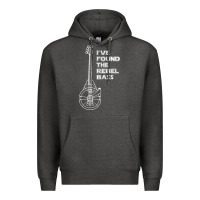 Charcoal Heather rebel bass Premium Hoodie - artisFamous