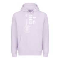 Lilac rebel bass Premium Hoodie - artisFamous