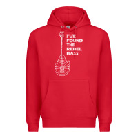 Red rebel bass Premium Hoodie - artisFamous