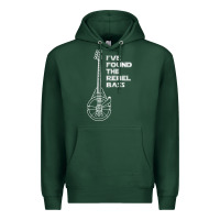Sports Green rebel bass Premium Hoodie - artisFamous