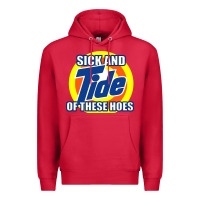 Cardinal sick and tide of these hoes Premium Hoodie - artisFamous