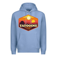 Colony Blue tatooine national park Premium Hoodie - artisFamous