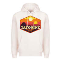 Pale Pink tatooine national park Premium Hoodie - artisFamous