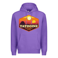 Purple tatooine national park Premium Hoodie - artisFamous