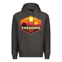 Smoke tatooine national park Premium Hoodie - artisFamous